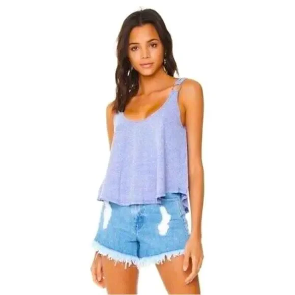 SOLD Free People Carly O-Ring Scoop-Back Tank Top - Picture 4 of 12